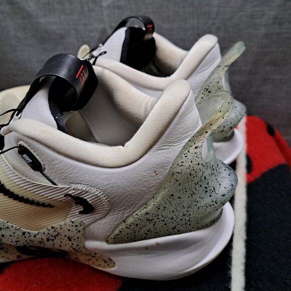 Nike Adapt BB 2.0 Oreo White Cement BQ5397-101 Self-Lacing US 12 Mens Sneaker - Picture 5 of 13